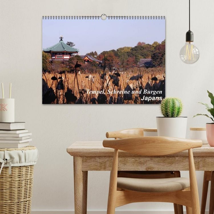 Produktbild: Tempel, Schreine und Burgen Japans (Wandkalender 2026 DIN A3 quer), CALVENDO Monatskalender