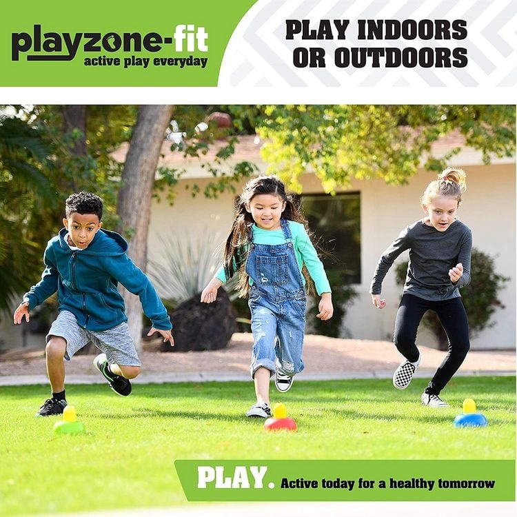 Produktbild: Schildkr&ouml;t 980083 - Fun Sports, Playzone-Fit Wack-A-Tag Set, Reaktionsspiel, 3-teilig