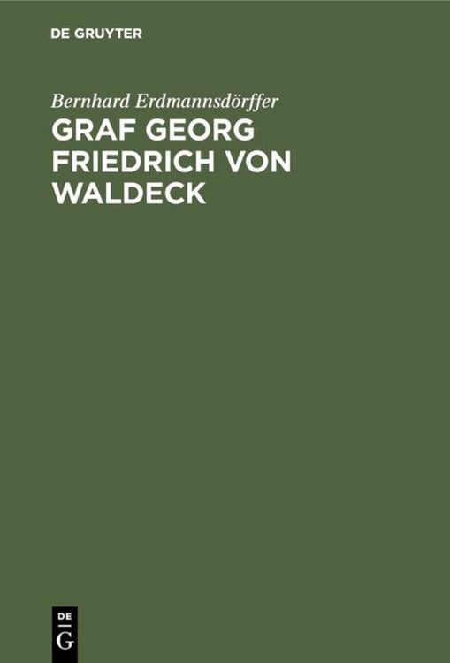 Produktbild: Graf Georg Friedrich von Waldeck