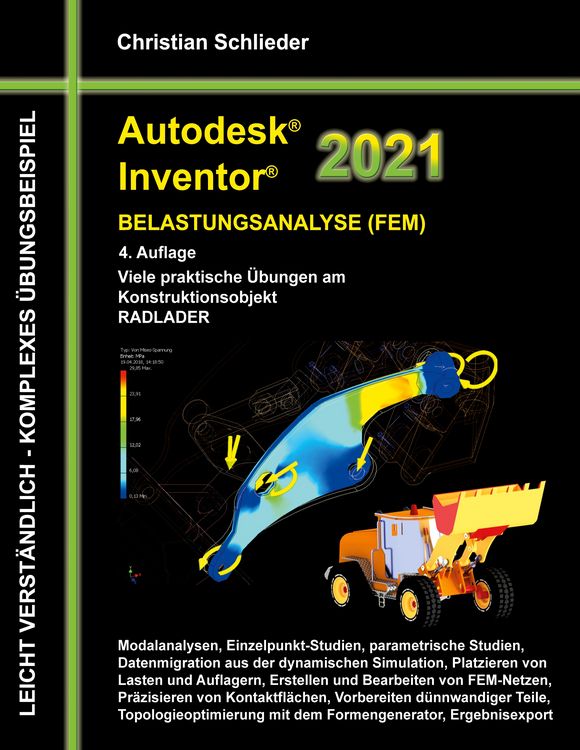 Produktbild: Autodesk Inventor 2021 - Belastungsanalyse (FEM)