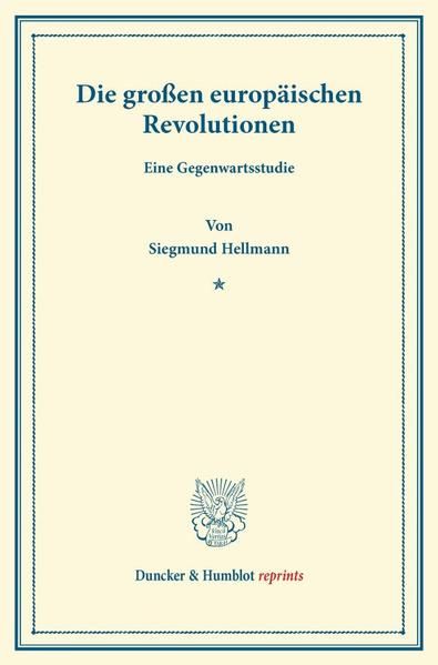 Produktbild: Die gro&szlig;en europ&auml;ischen Revolutionen.