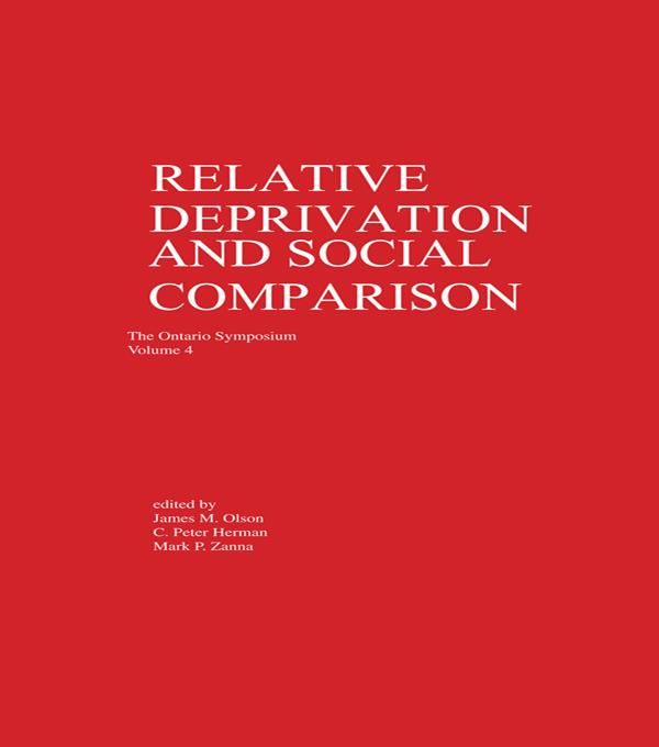 Produktbild: Relative Deprivation and Social Comparison