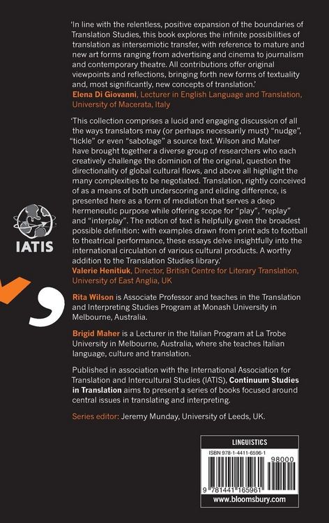 Produktbild: Words, Images and Performances in Translation