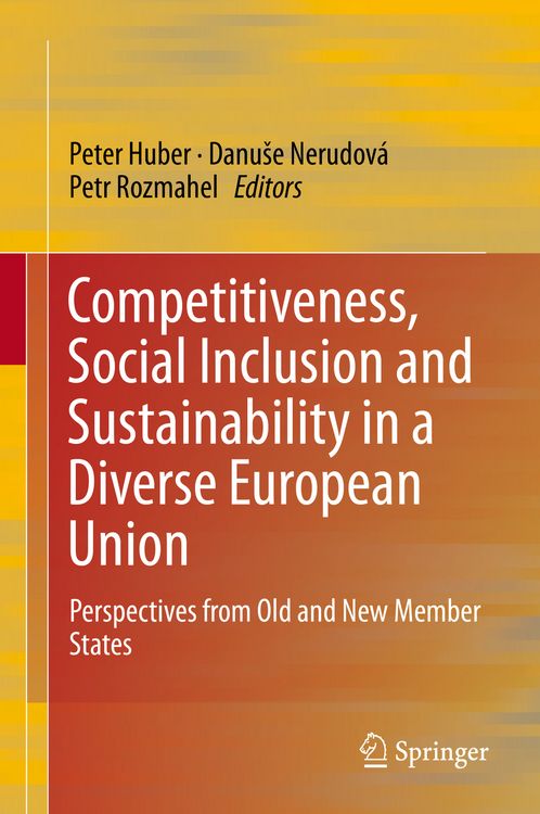 Produktbild: Competitiveness, Social Inclusion and Sustainability in a Diverse European Union