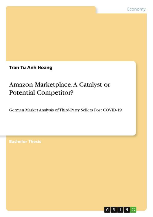 Produktbild: Amazon Marketplace. A Catalyst or Potential Competitor?