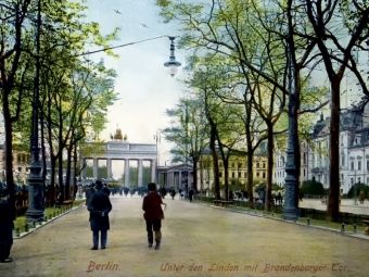 Produktbild: CALVENDO Puzzle Brandenburger Tor in Berlin 1909 | 1000 Teile Lege-Gr&ouml;&szlig;e 64x48cm Foto-Puzzle f&uuml;r gl&uuml;ckliche Stunden
