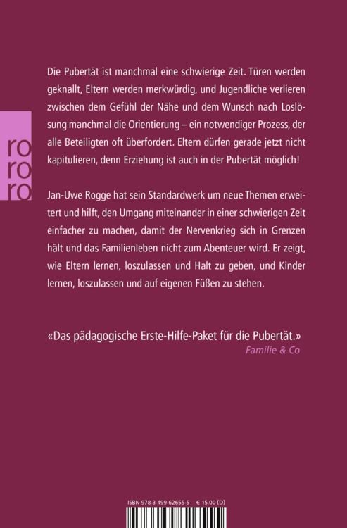 Produktbild: Pubert&auml;t: Loslassen und Haltgeben