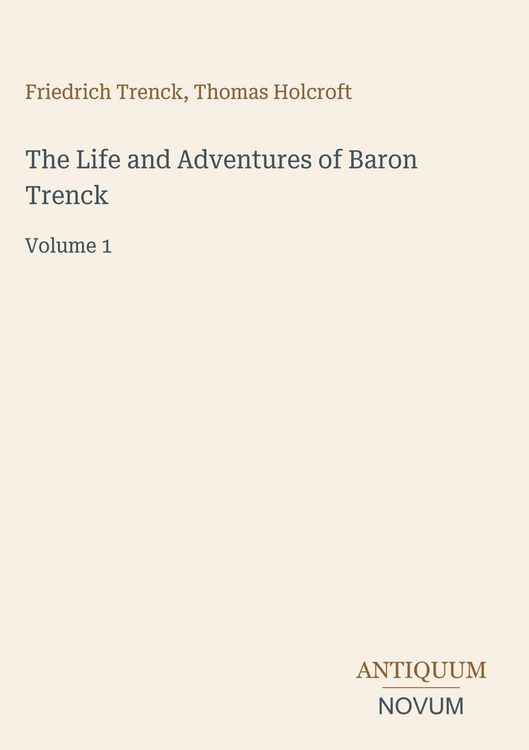 Produktbild: The Life and Adventures of Baron Trenck