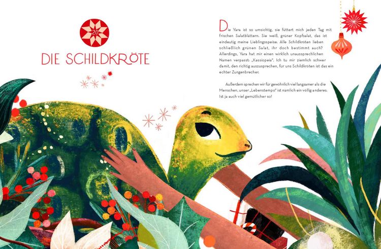 Produktbild: Tierisch wilde Weihnachten &ndash; 24 Tiere erz&auml;hlen &ndash; Das Weihnachtsbuch f&uuml;r Naturfreaks