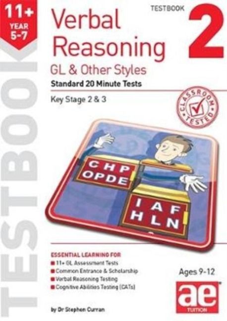 Produktbild: 11+ Verbal Reasoning Year 5-7 GL & Other Styles Testbook 2
