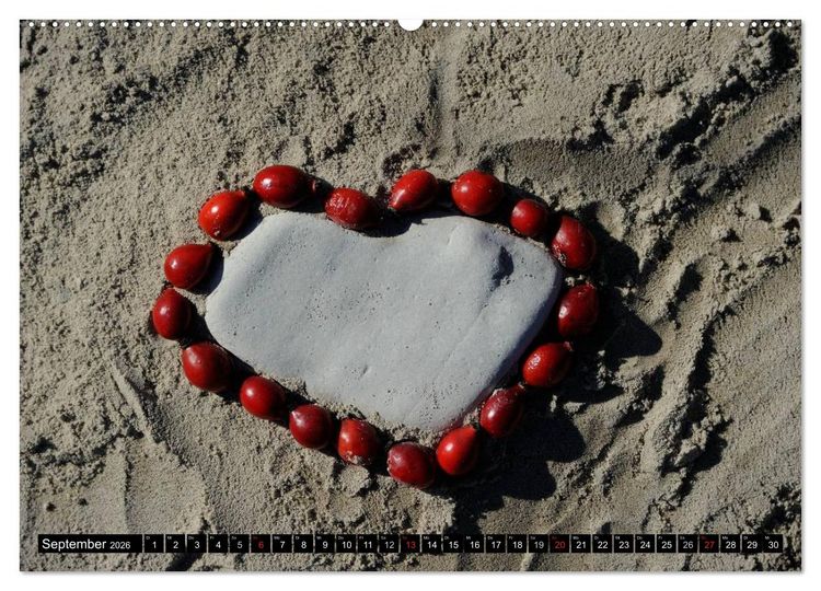 Produktbild: Land Art - Natur und Kunst (Wandkalender 2026 DIN A2 quer), CALVENDO Monatskalender