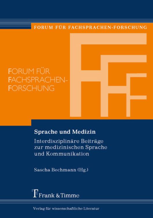 Produktbild: Sprache und Medizin