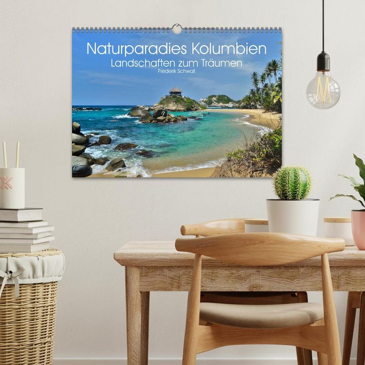 Produktbild: Naturparadies Kolumbien - Landschaften zum Tr&auml;umen (Wandkalender 2026 DIN A3 quer), CALVENDO Monatskalender