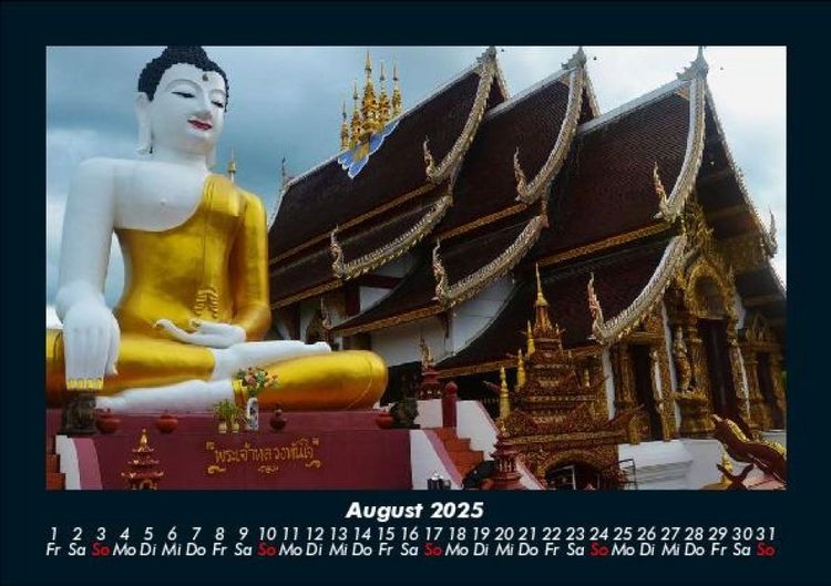 Produktbild: Tempel 2025 Fotokalender DIN A5