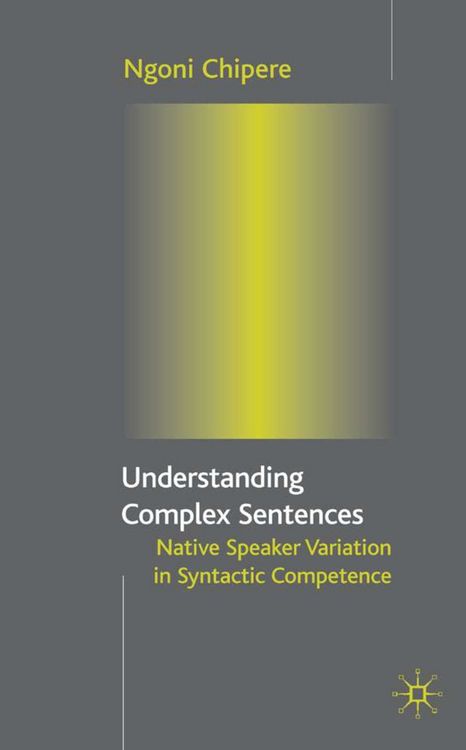 Produktbild: Understanding Complex Sentences