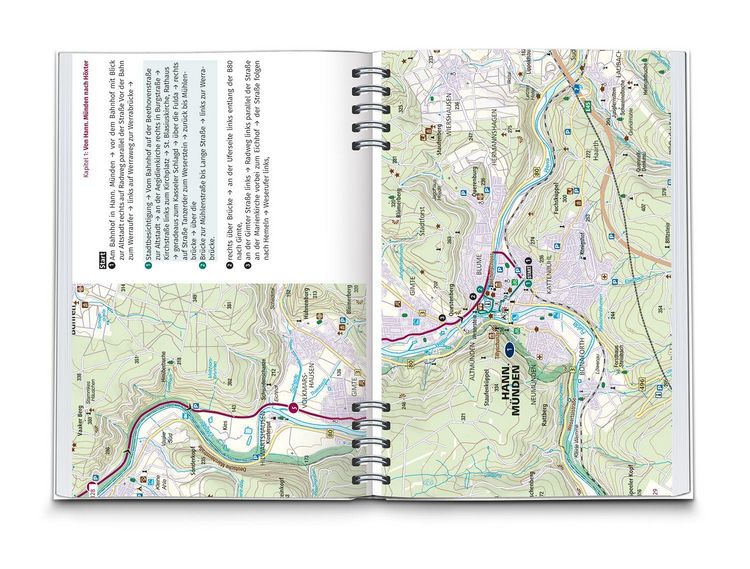 Produktbild: KOMPASS Radreisef&uuml;hrer Weser-Radweg