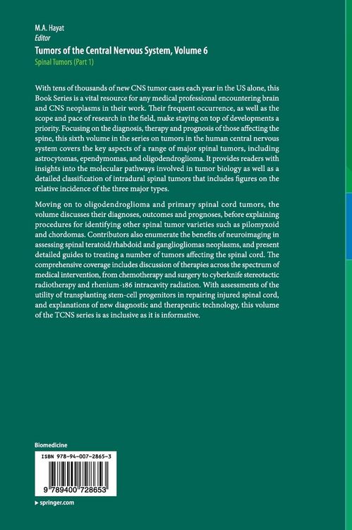 Produktbild: Tumors of the Central Nervous System, Volume 6