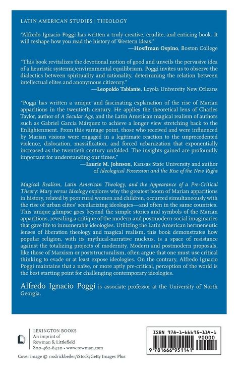 Produktbild: Magical Realism, Latin American Theology, and the Appearance of a Pre-Critical Theory