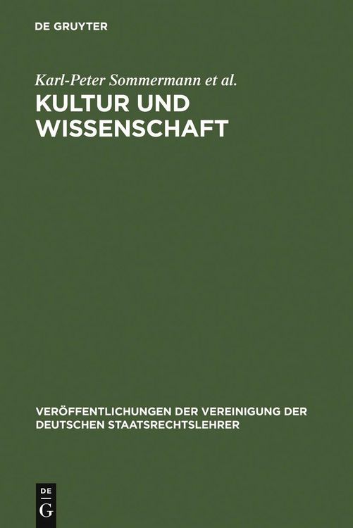 Produktbild: Kultur und Wissenschaft