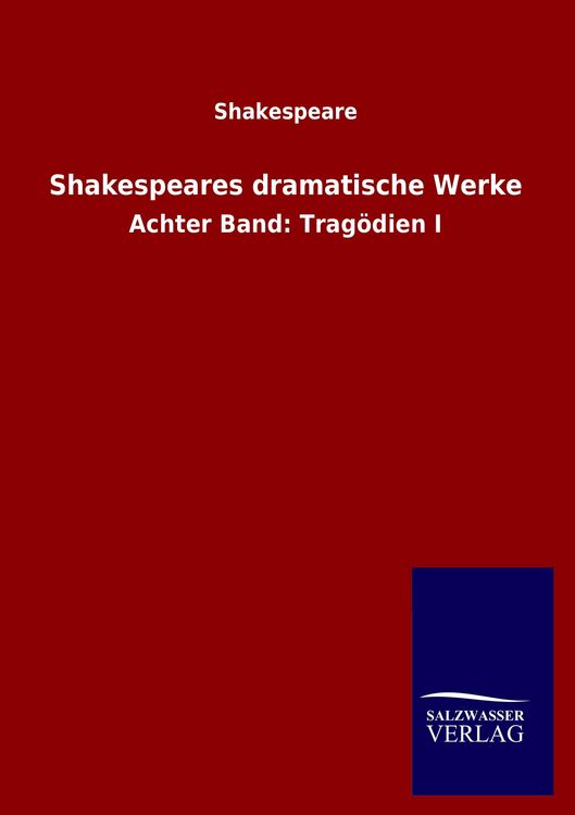 Produktbild: Shakespeares dramatische Werke
