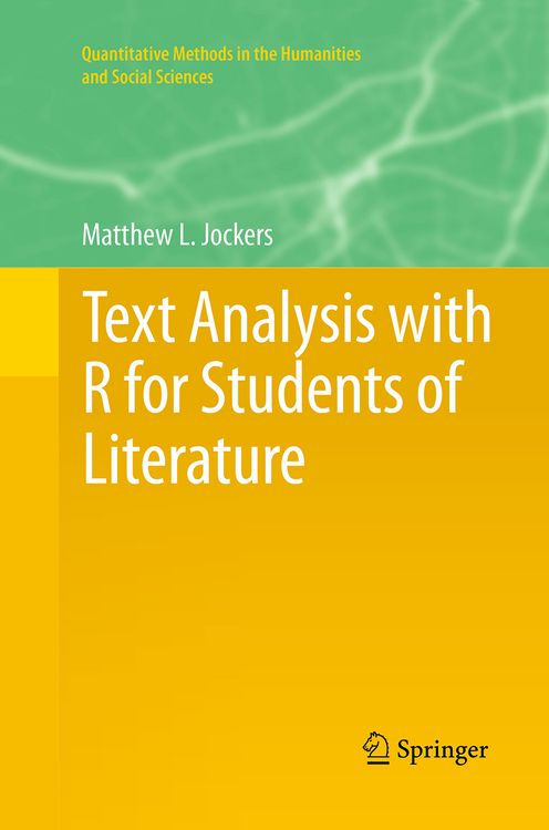 Produktbild: Text Analysis with R for Students of Literature