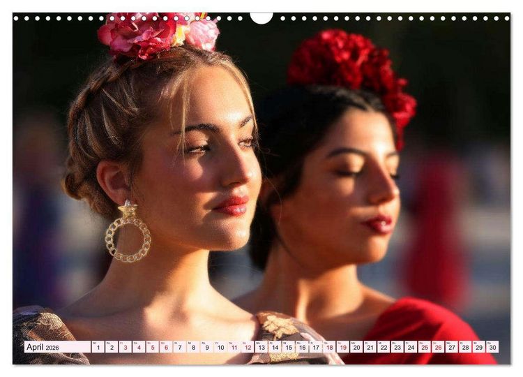 Produktbild: Feria de Abril (Wandkalender 2026 DIN A3 quer), CALVENDO Monatskalender