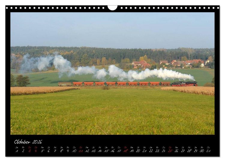 Produktbild: Mit Volldampf durch Mitteleuropa (Wandkalender 2026 DIN A3 quer), CALVENDO Monatskalender