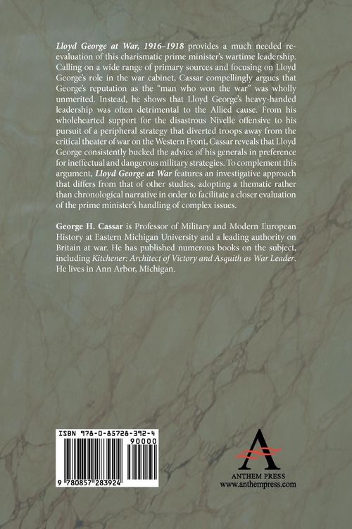 Produktbild: Lloyd George at War, 1916-1918