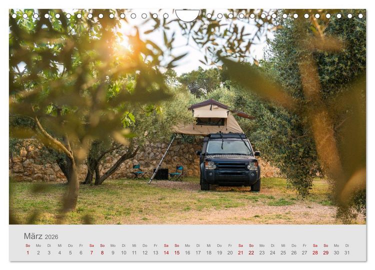 Produktbild: Abenteuer Camping in Kroatien (Wandkalender 2026 DIN A4 quer), CALVENDO Monatskalender