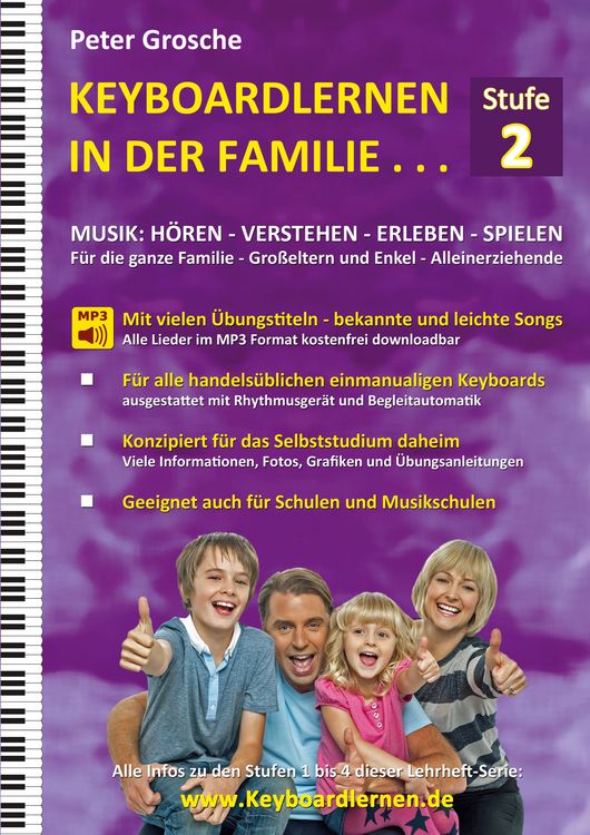 Produktbild: Keyboardlernen in der Familie (Stufe 2)
