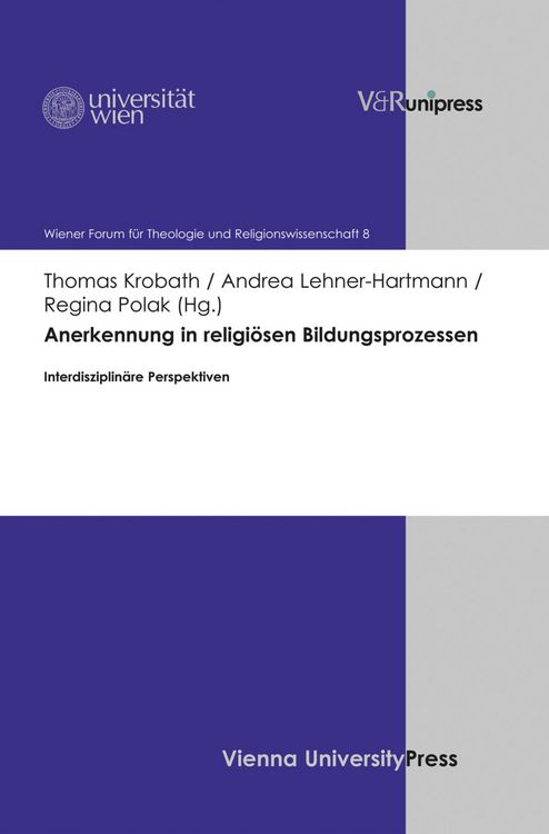 Produktbild: Anerkennung in religi&ouml;sen Bildungsprozessen