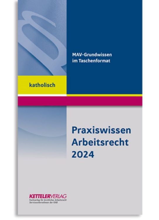 Produktbild: Praxiswissen Arbeitsrecht 2024 katholisch