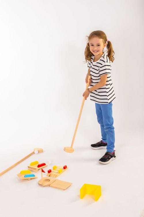 Produktbild: Outdoor active Minigolf-Set 11-teilig