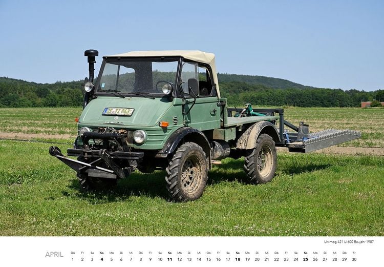 Produktbild: Unimog Klassiker Kalender 2027