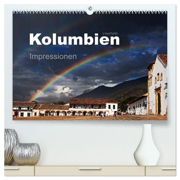 Produktbild: Kolumbien Impressionen (hochwertiger Premium Wandkalender 2026 DIN A2 quer), Kunstdruck in Hochglanz