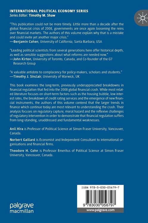 Produktbild: The Failure of Financial Regulation