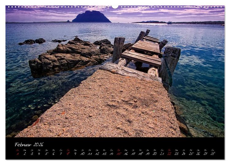 Produktbild: Der Norden Sardiniens (hochwertiger Premium Wandkalender 2026 DIN A2 quer), Kunstdruck in Hochglanz