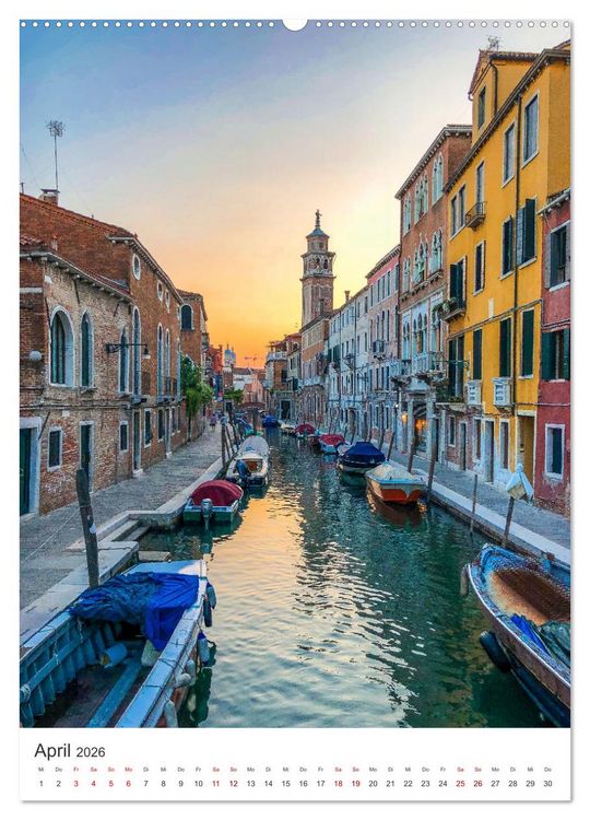 Produktbild: Italien - Wundervolle Ansichten (hochwertiger Premium Wandkalender 2026 DIN A2 hoch), Kunstdruck in Hochglanz