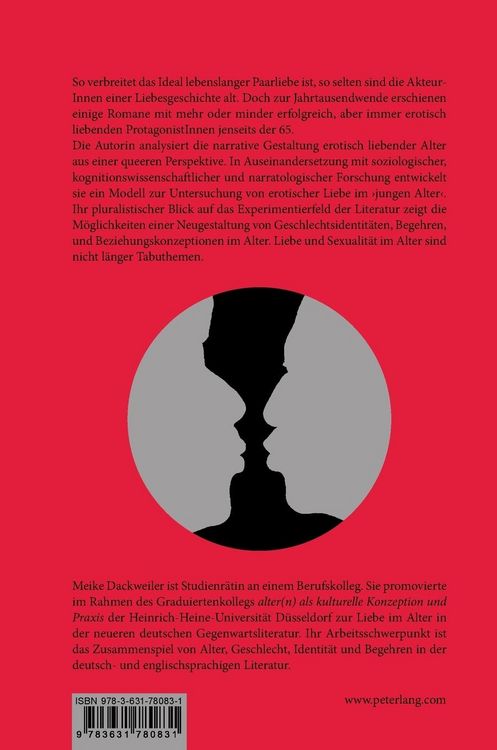 Produktbild: Altersliebe in der deutschen Gegenwartsliteratur