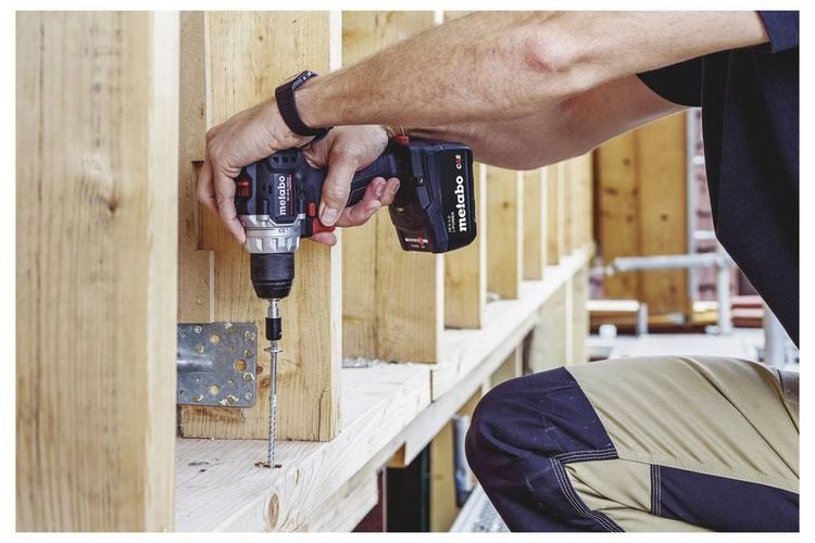 Produktbild: Metabo 613159900 Akku-Bohrschrauber 18V 4Ah Li-Ion inkl. Akku, inkl. Ladeger&auml;t