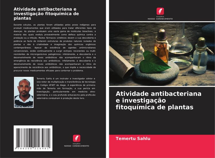 Produktbild: Atividade antibacteriana e investiga&ccedil;&atilde;o fitoqu&iacute;mica de plantas