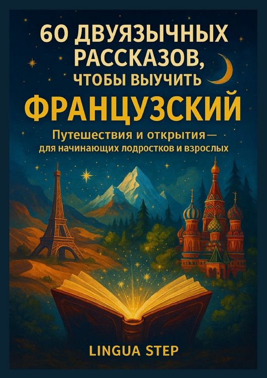 Produktbild: 60 двуязычных рассказов, чтобы выучить французский: Путешествия и открытия