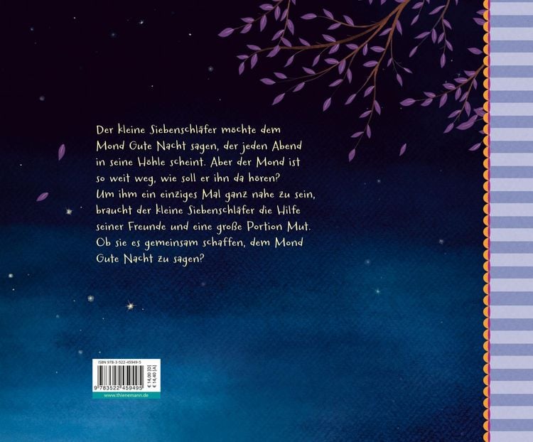 Produktbild: Der kleine Siebenschl&auml;fer 6: Die Geschichte vom kleinen Siebenschl&auml;fer, der dem Mond Gute Nacht sagen wollte