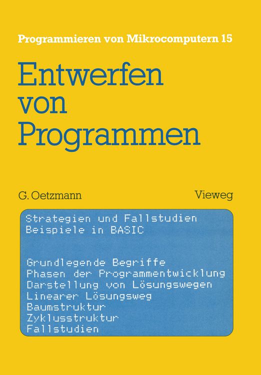 Produktbild: Entwerfen von Programmen