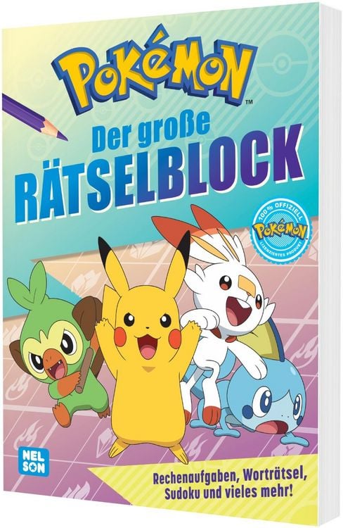 Produktbild: Pok&eacute;mon Activity-Buch: Der gro&szlig;e R&auml;tselblock