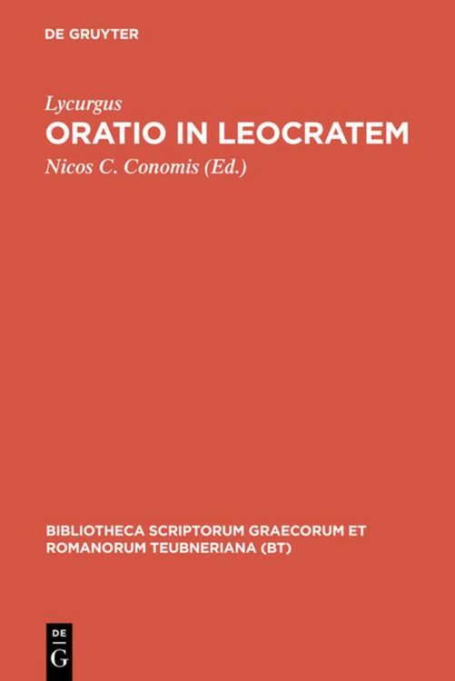 Produktbild: Oratio in Leocratem