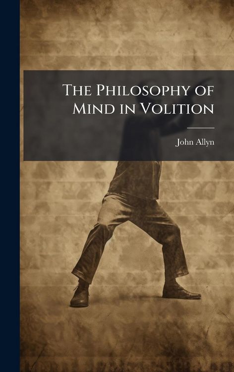 Produktbild: The Philosophy of Mind in Volition