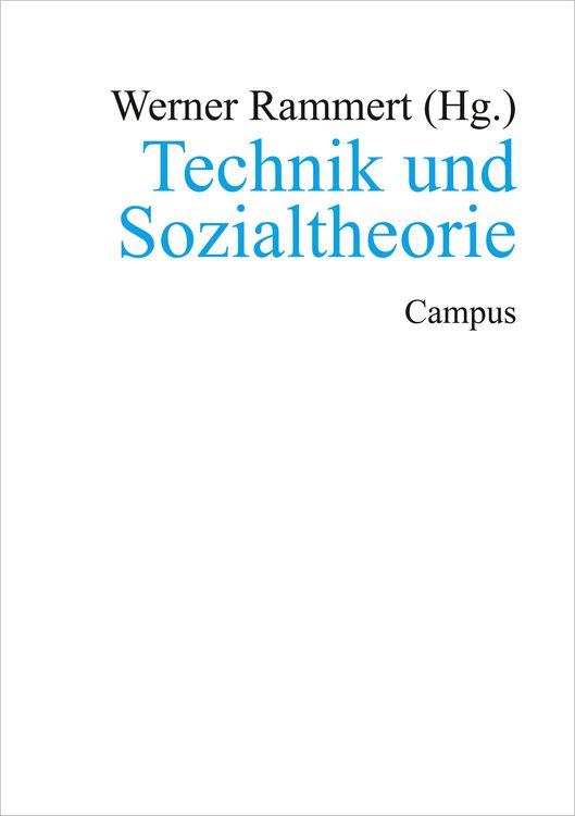 Produktbild: Technik und Sozialtheorie