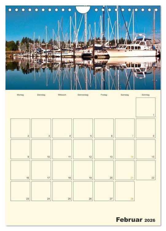 Produktbild: Segeln, unser Jahresplaner (Wandkalender 2026 DIN A4 hoch), CALVENDO Monatskalender