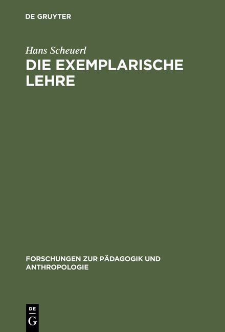Produktbild: Die exemplarische Lehre